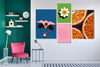tableau-acoustique-fleur-smile-vert